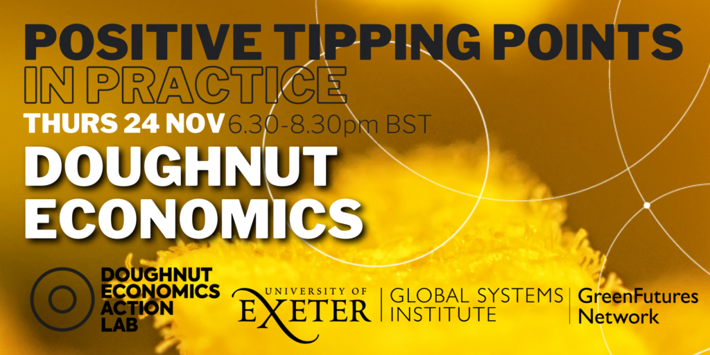 Positive Tipping Points in Practice: Doughnut Economics